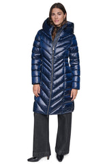 PEARLIZED CHEVRON PUFFER