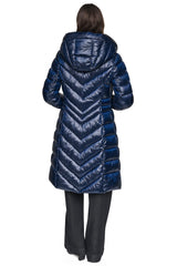 PEARLIZED CHEVRON PUFFER