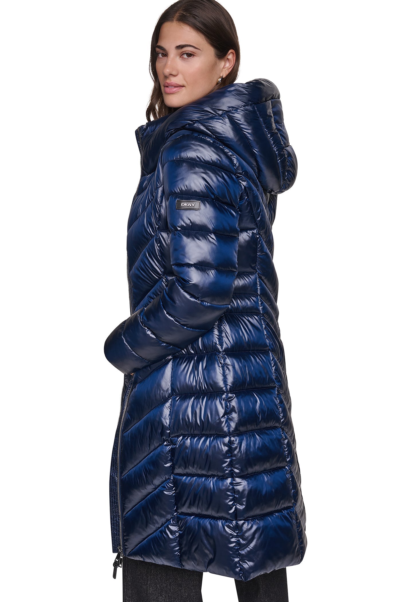 PEARLIZED CHEVRON PUFFER