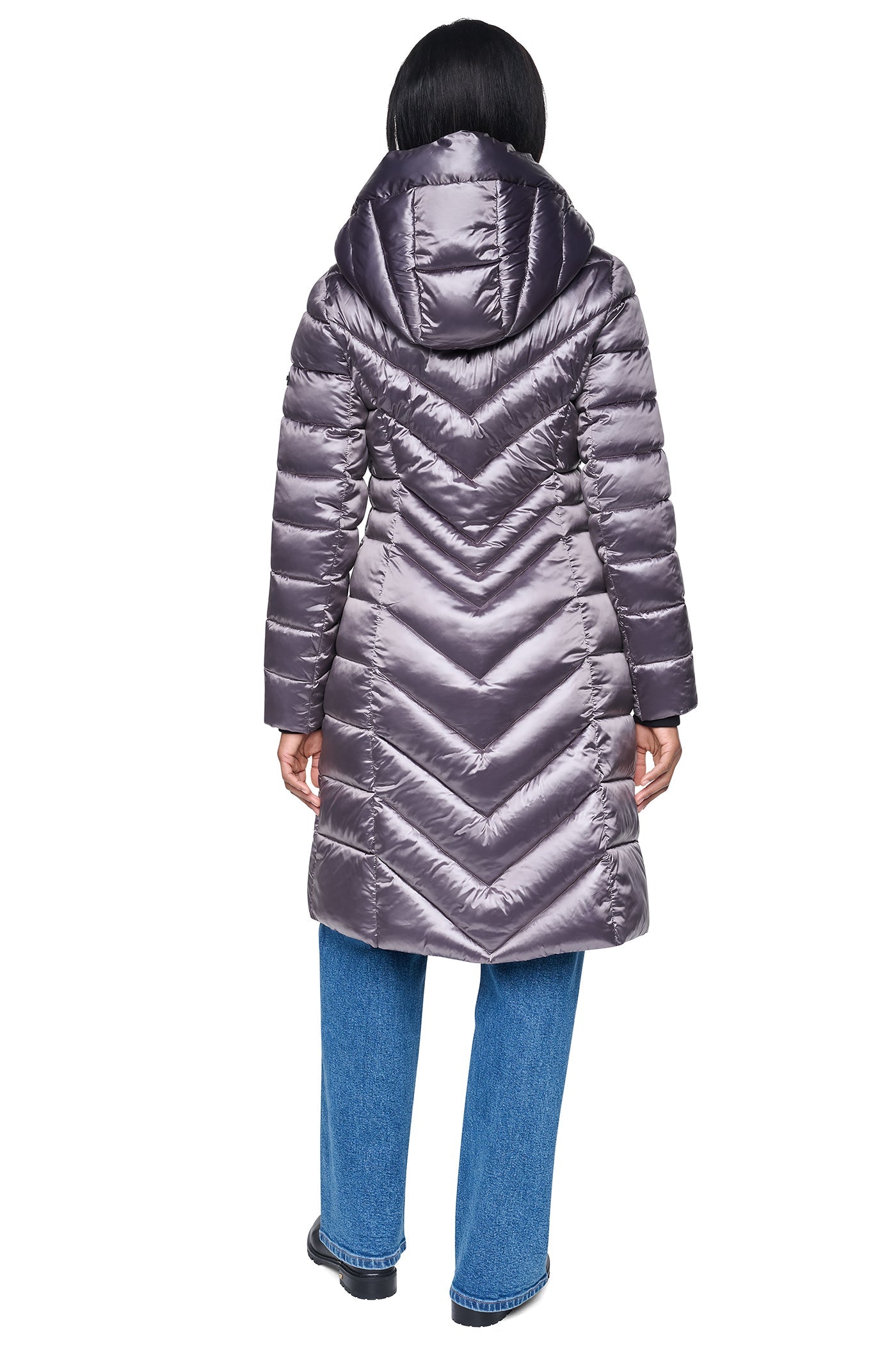 PEARLIZED CHEVRON PUFFER
