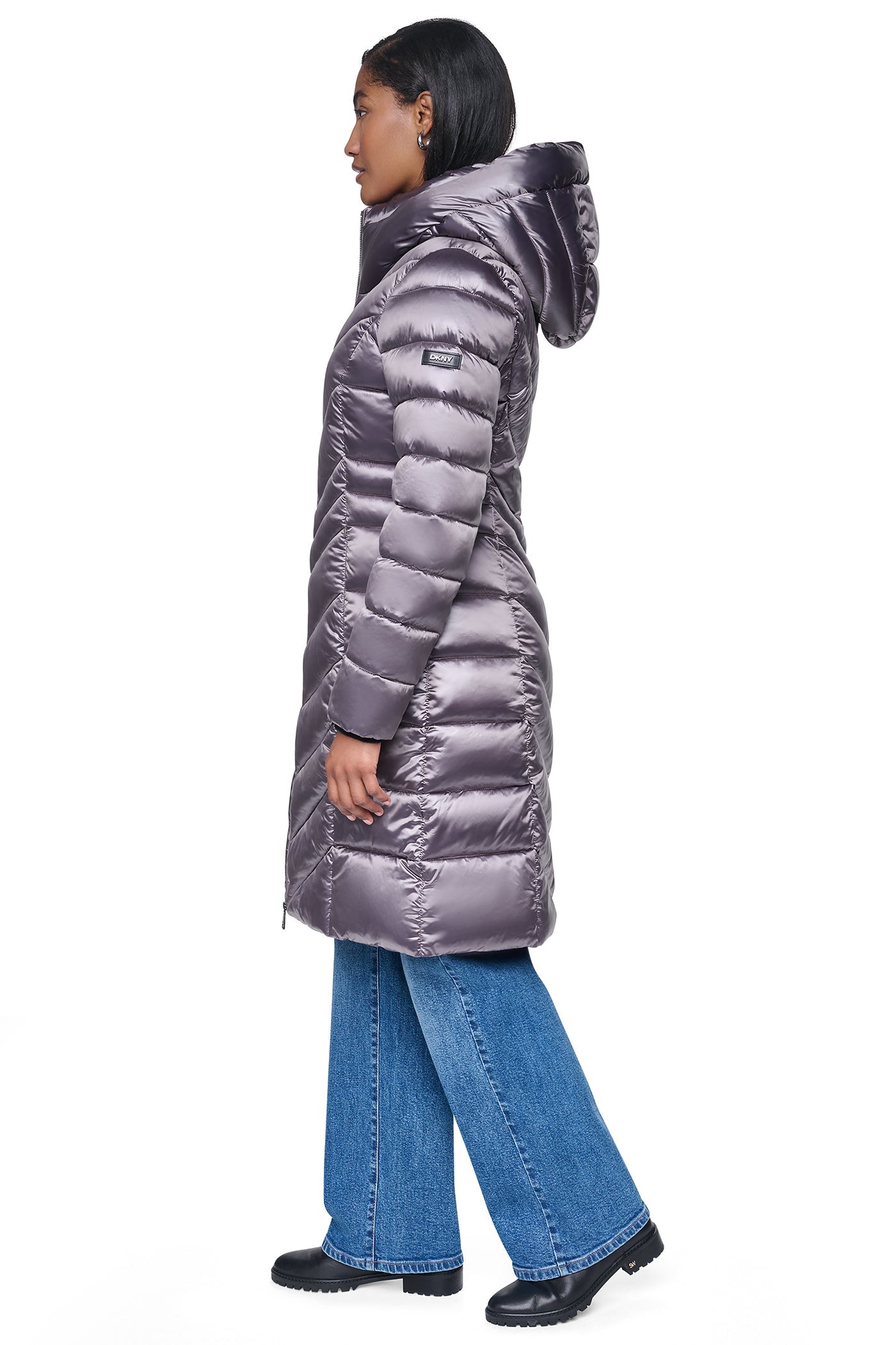 PEARLIZED CHEVRON PUFFER
