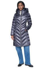 PEARLIZED CHEVRON PUFFER