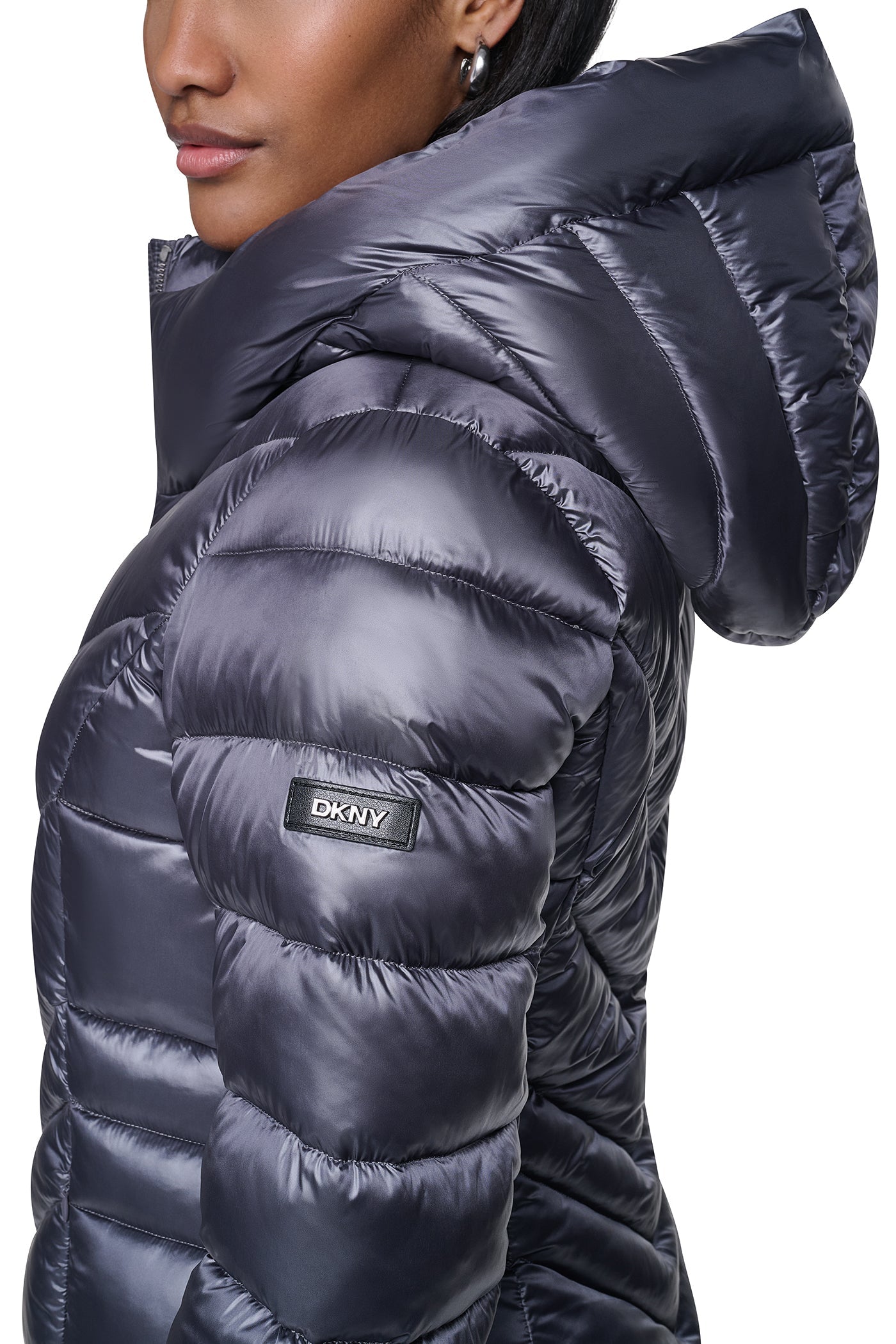 PEARLIZED CHEVRON PUFFER