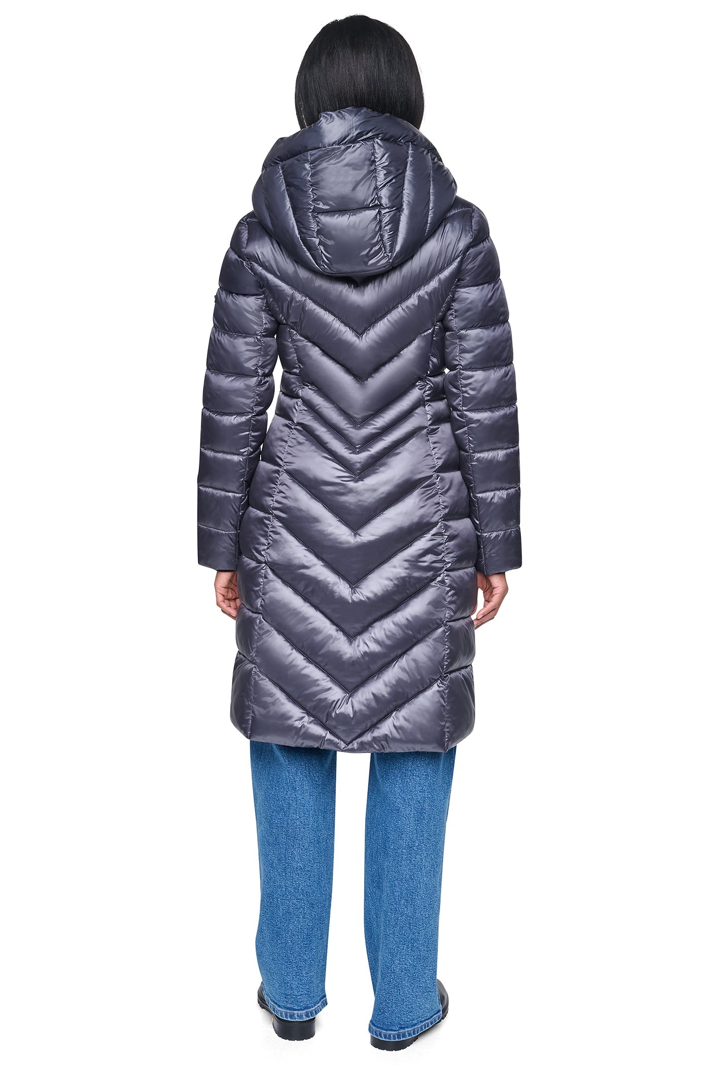 PEARLIZED CHEVRON PUFFER