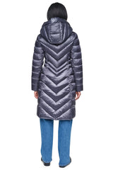 PEARLIZED CHEVRON PUFFER