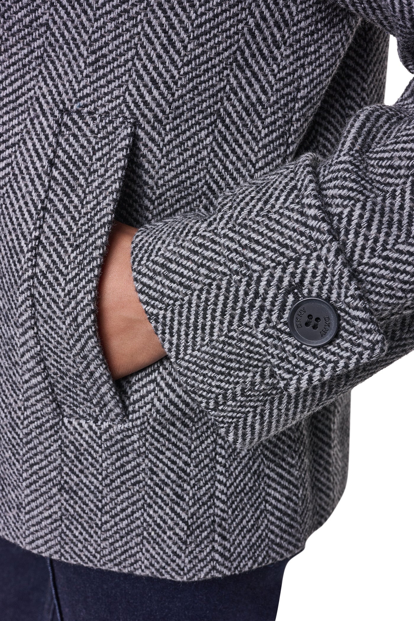 FAUX WOOL PEACOAT