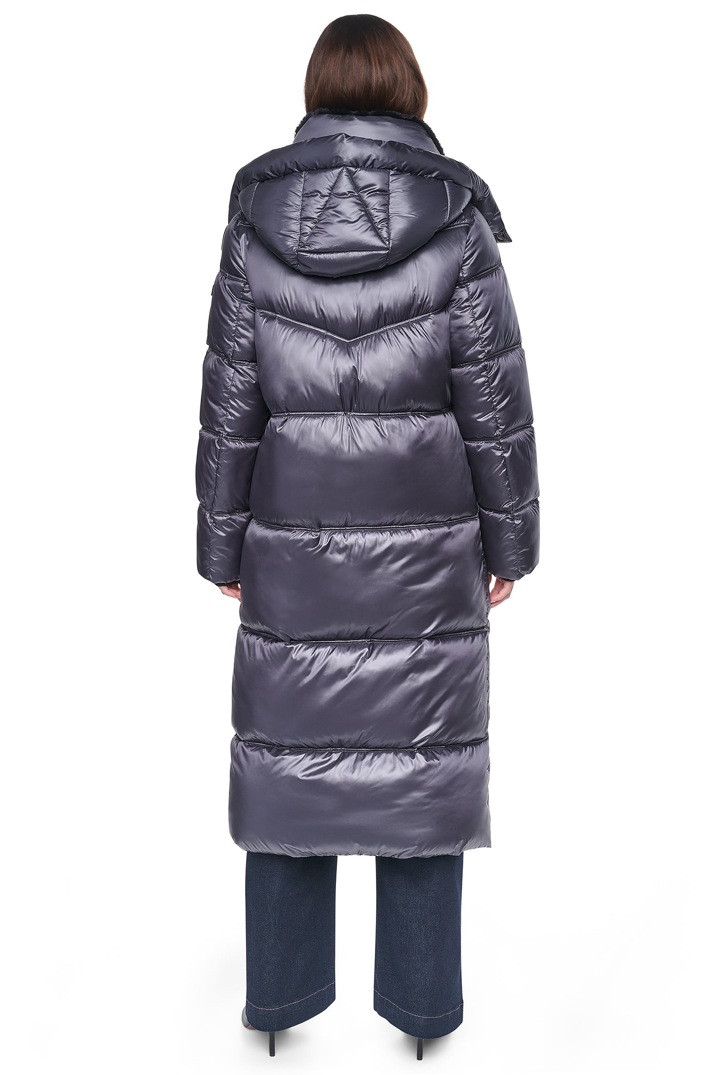PEARALIZED MAXI PUFFER JACKET