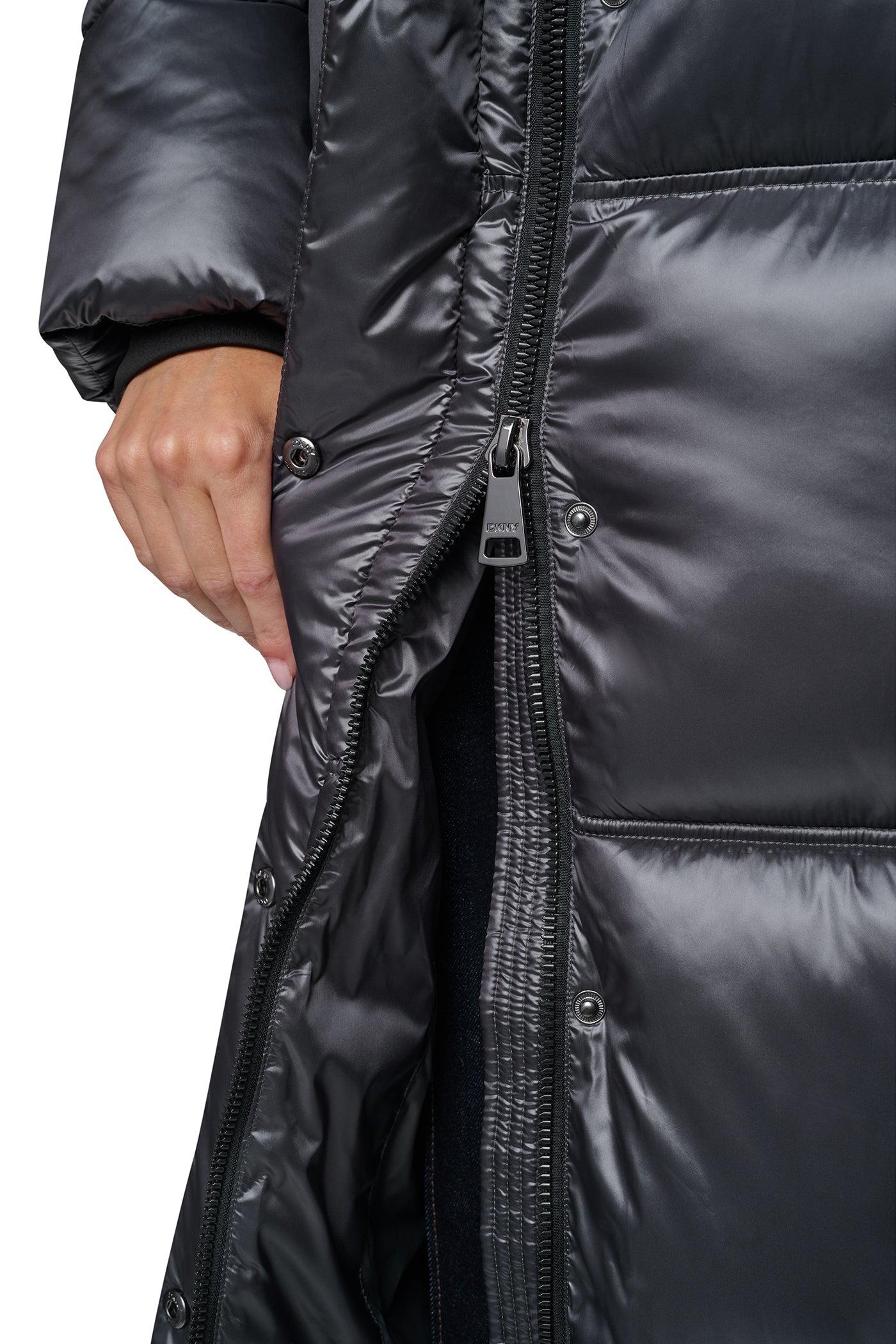 PEARALIZED MAXI PUFFER JACKET