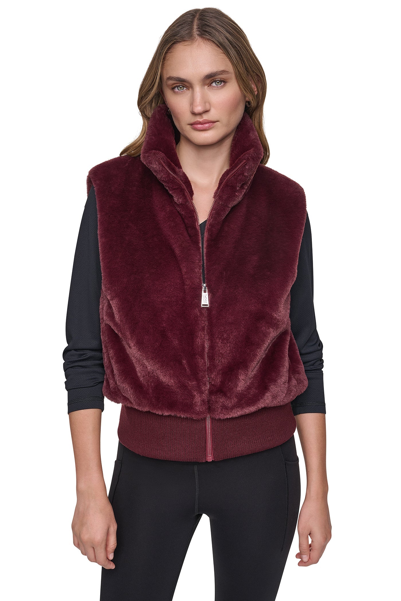 FAUX FUR VEST