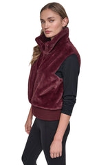 FAUX FUR VEST