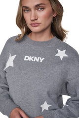 SCATTERED STARS LOGO SWEATSHIRT