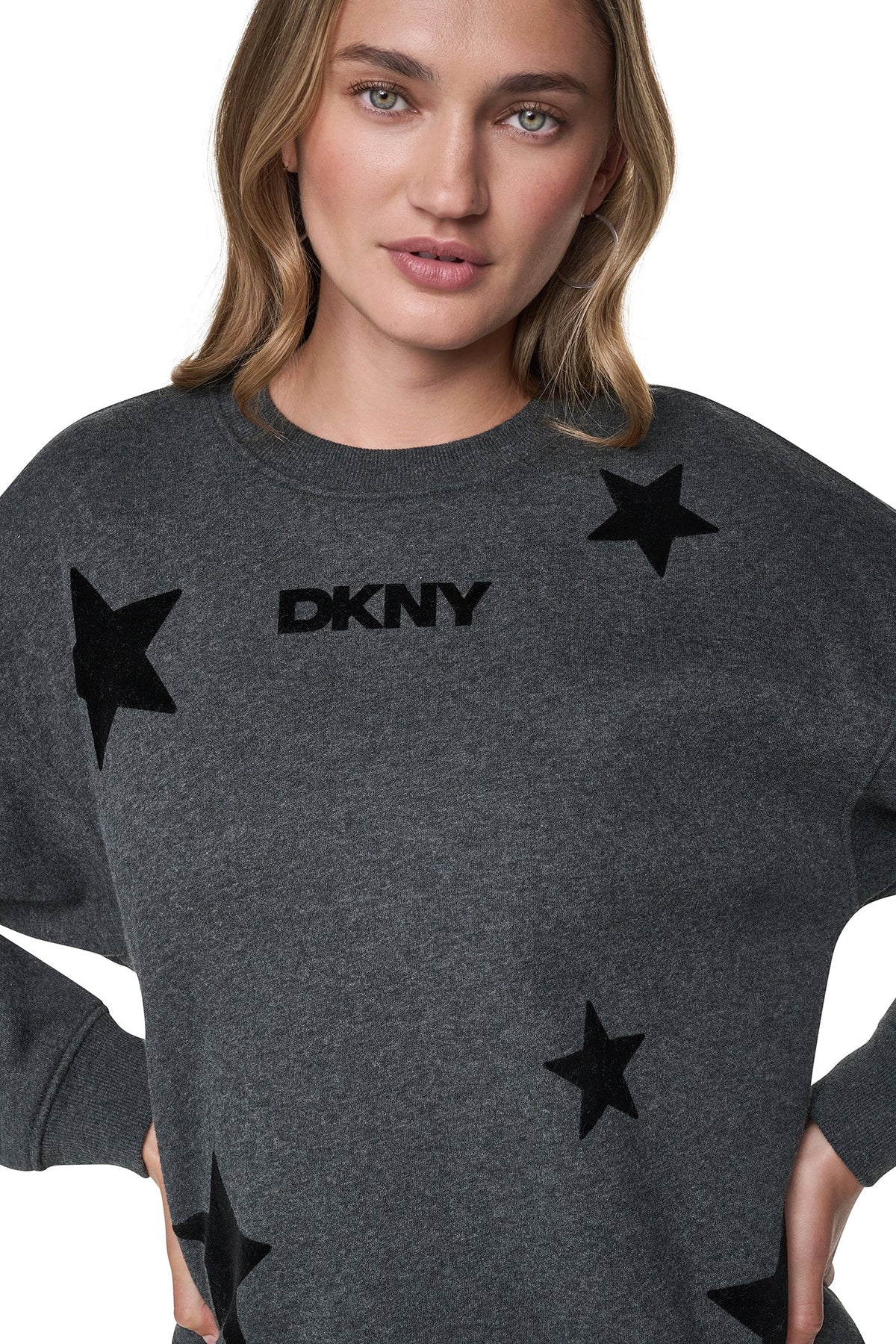 SCATTERED STARS LOGO SWEATSHIRT