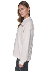 OVERSIZED EMBROIDERED SWEATSHIRT