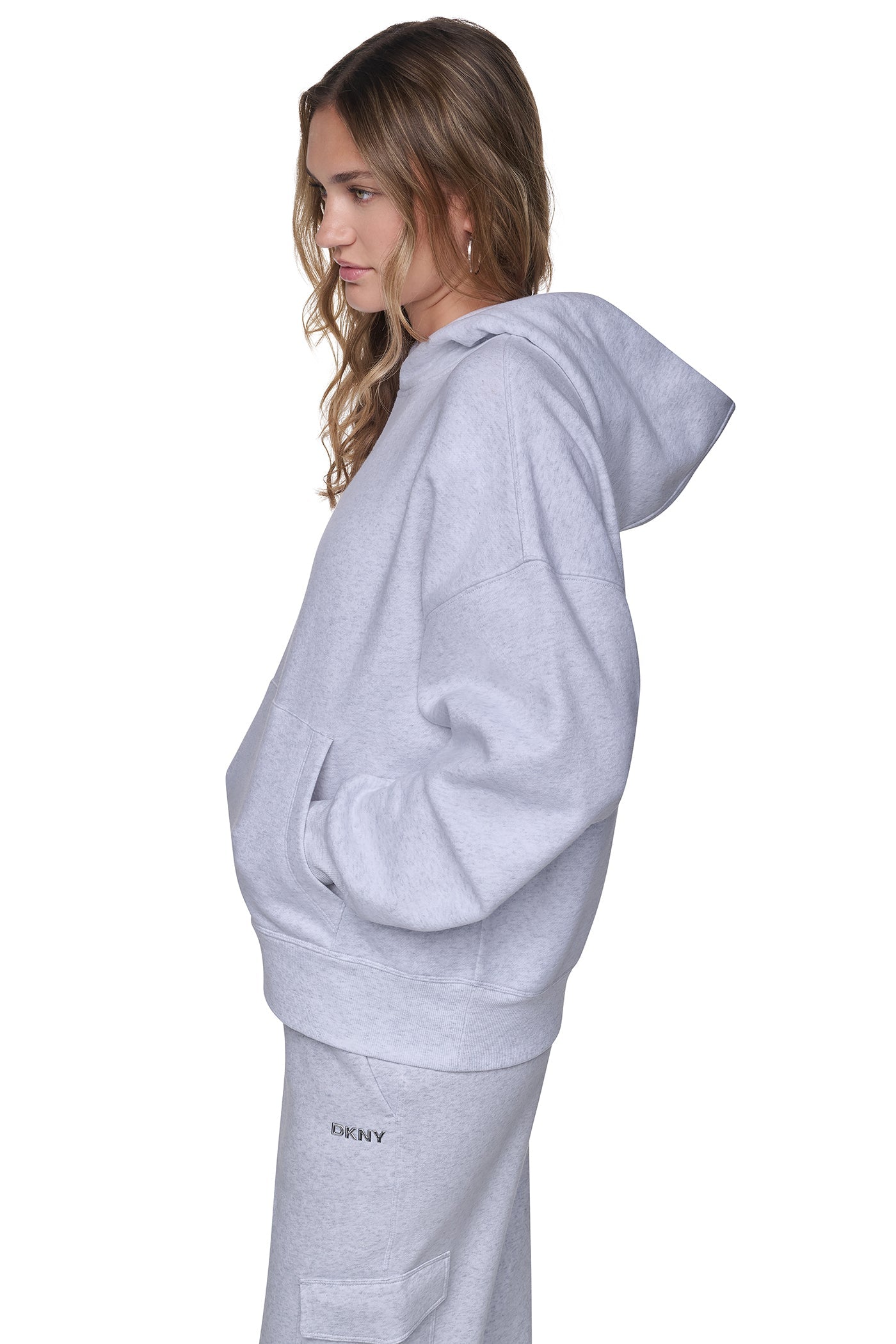 METALLIC BUBBLE LOGO HOODIE