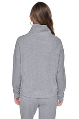 FUNNEL NECK PULLOVER