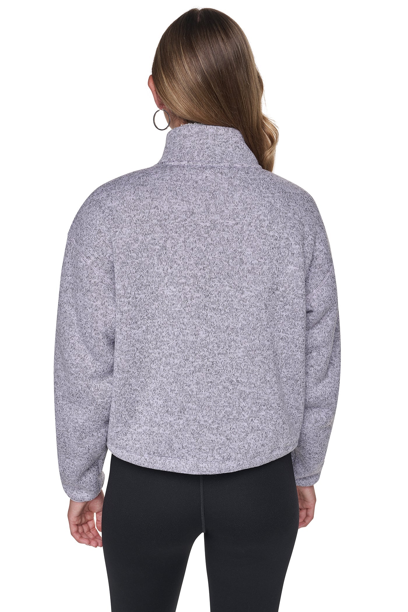 SWEATER FLEECE HALF-ZIP PULLOVER