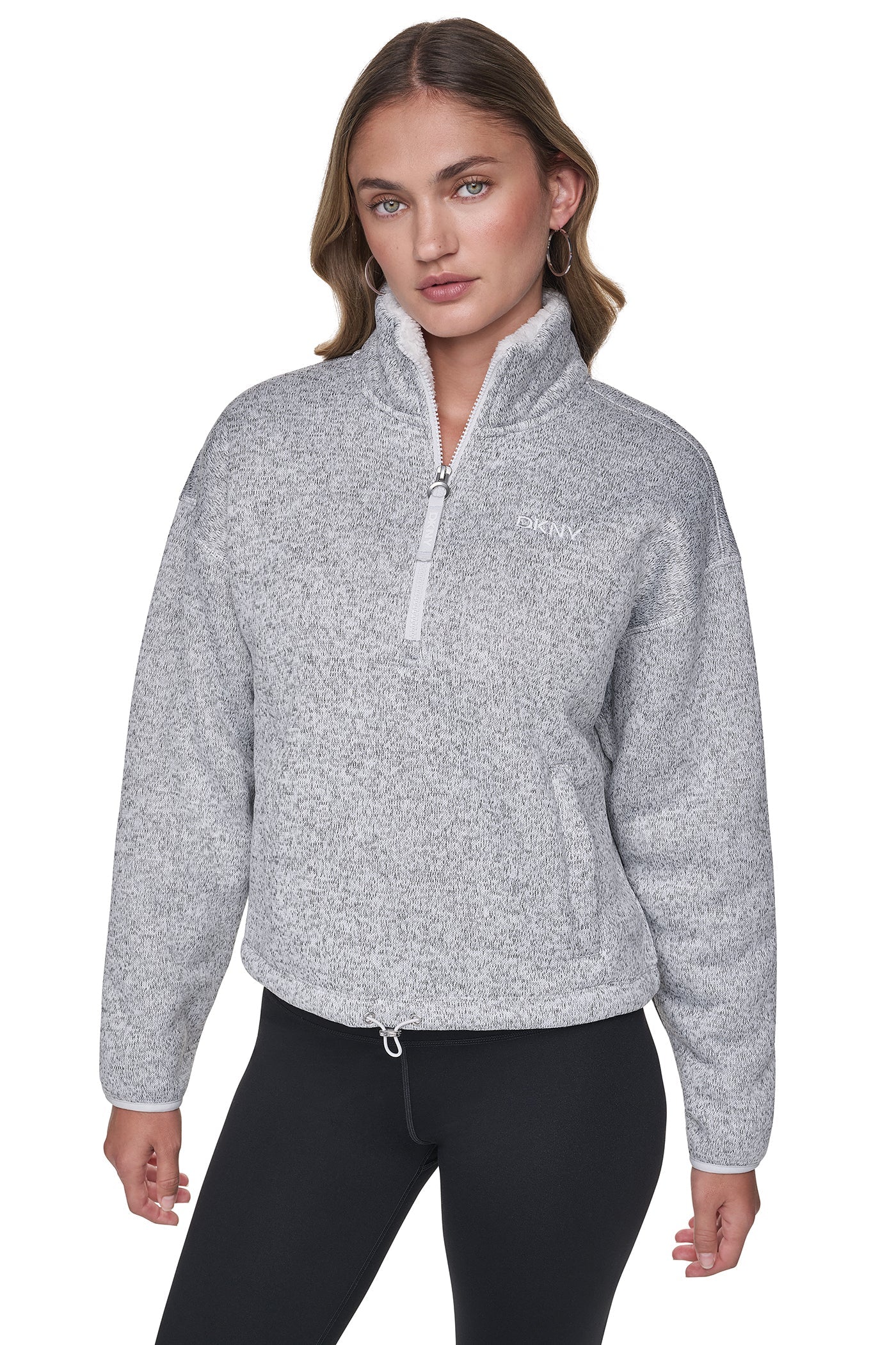 SWEATER FLEECE HALF-ZIP PULLOVER