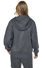 METALLIC BUBBLE LOGO HOODIE