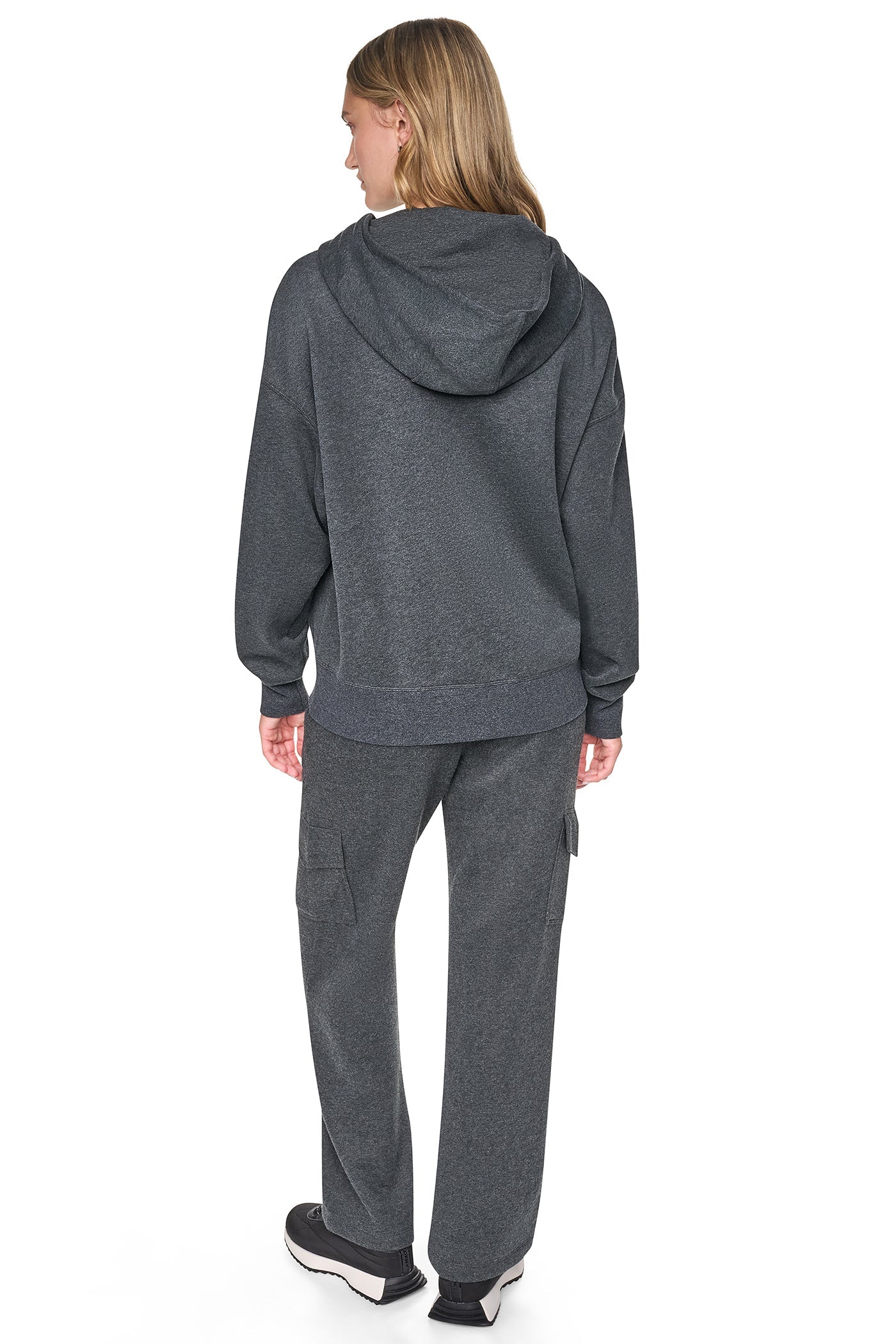 METALLIC BUBBLE LOGO HOODIE