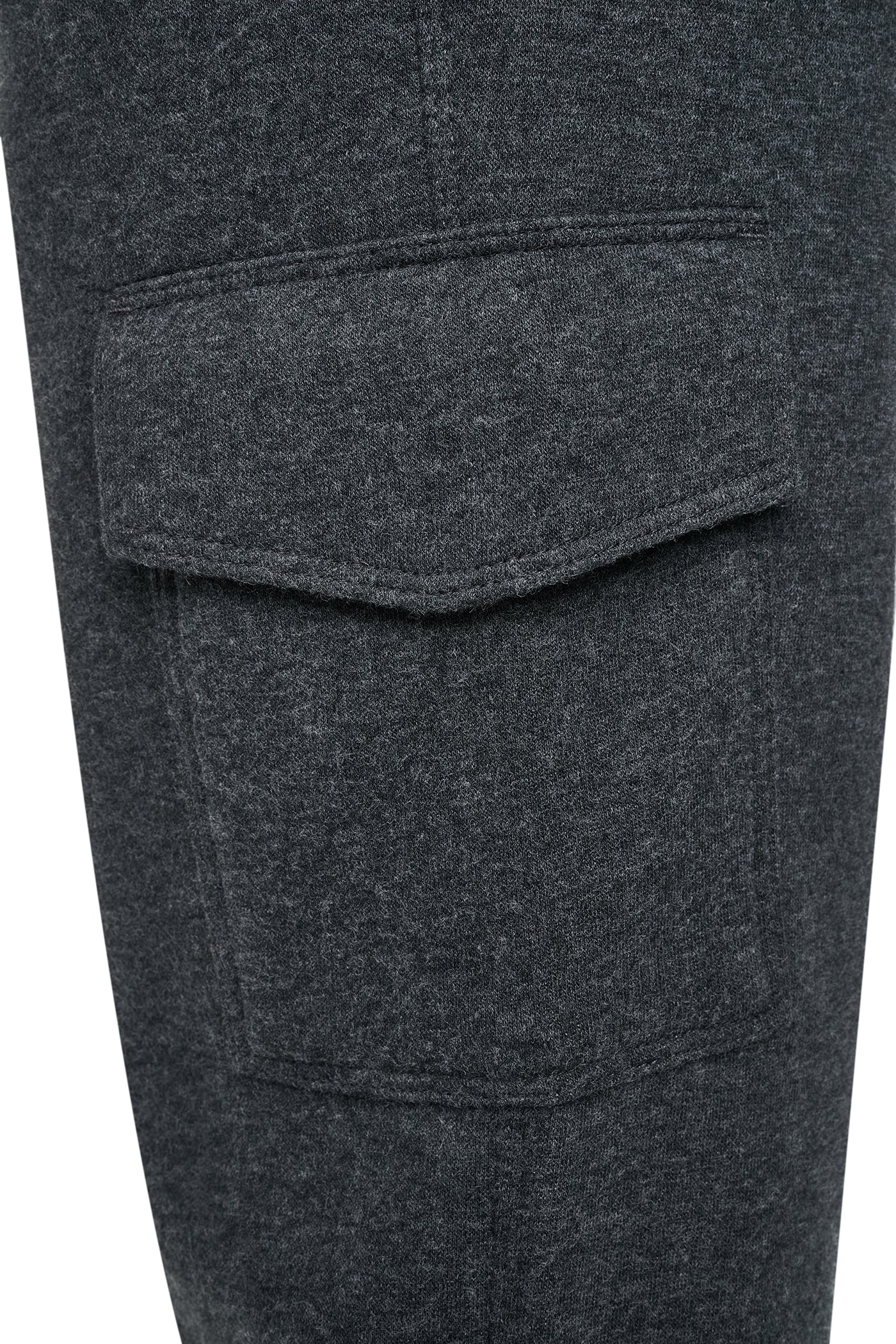 METALLIC BUBBLE LOGO MID-RISE CARGO PANT