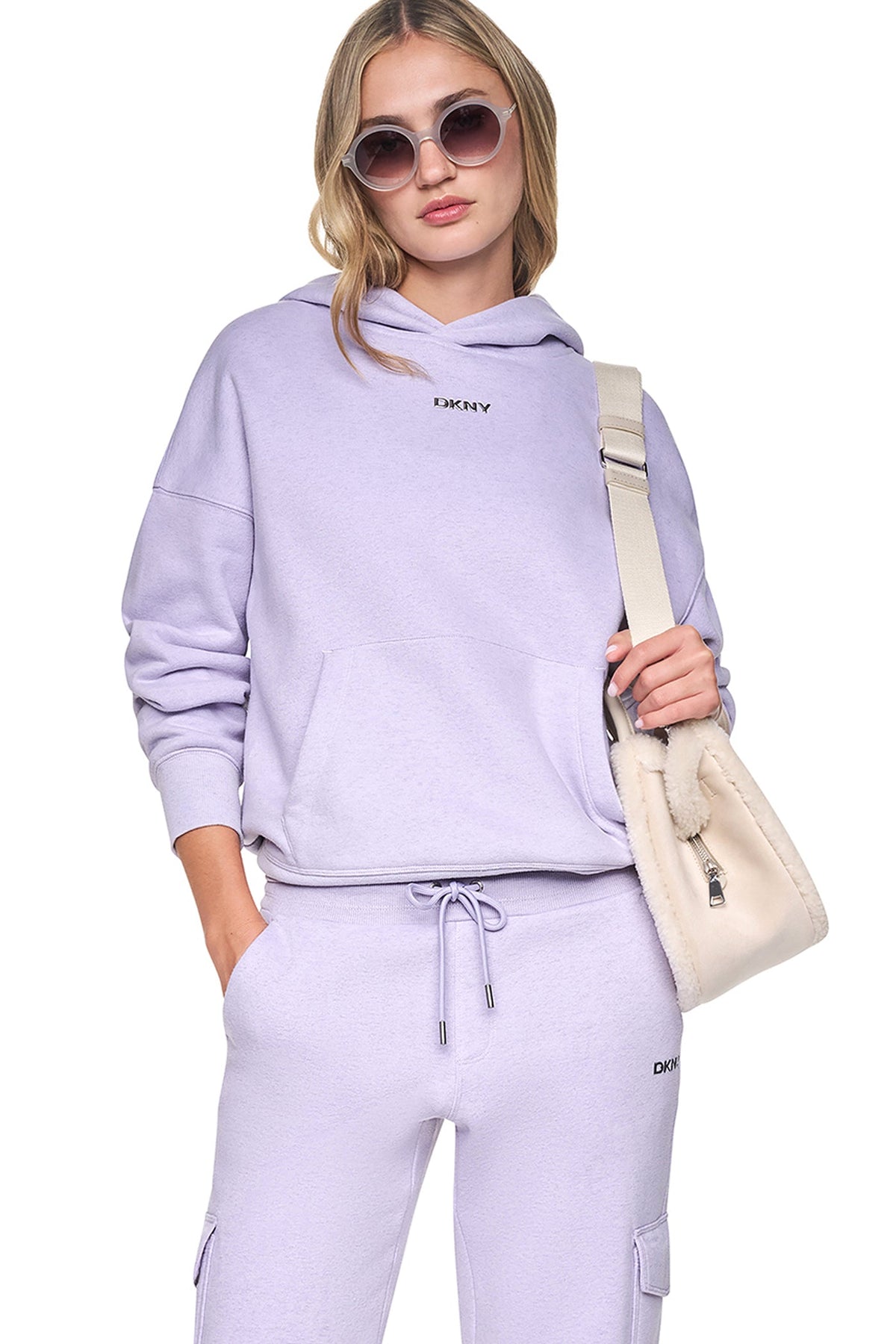 METALLIC BUBBLE LOGO HOODIE