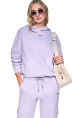 METALLIC BUBBLE LOGO HOODIE
