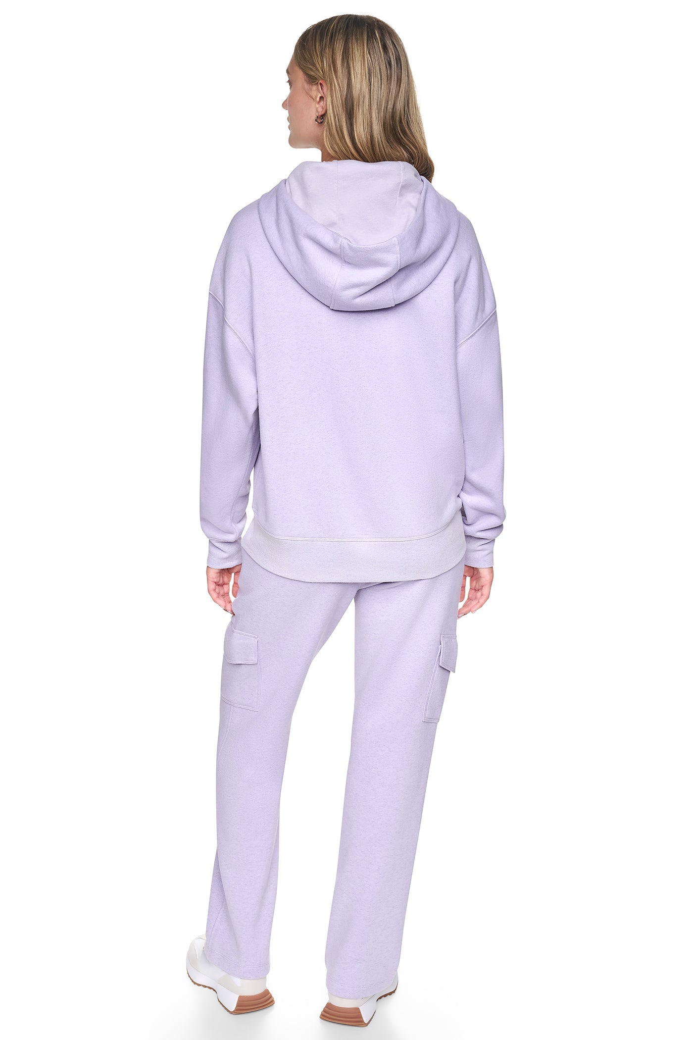 METALLIC BUBBLE LOGO MID-RISE CARGO PANT