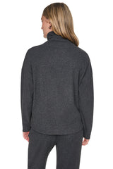 FUNNEL NECK PULLOVER