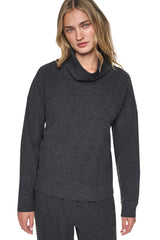 FUNNEL NECK PULLOVER