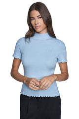 MOCK NECK SWEATER