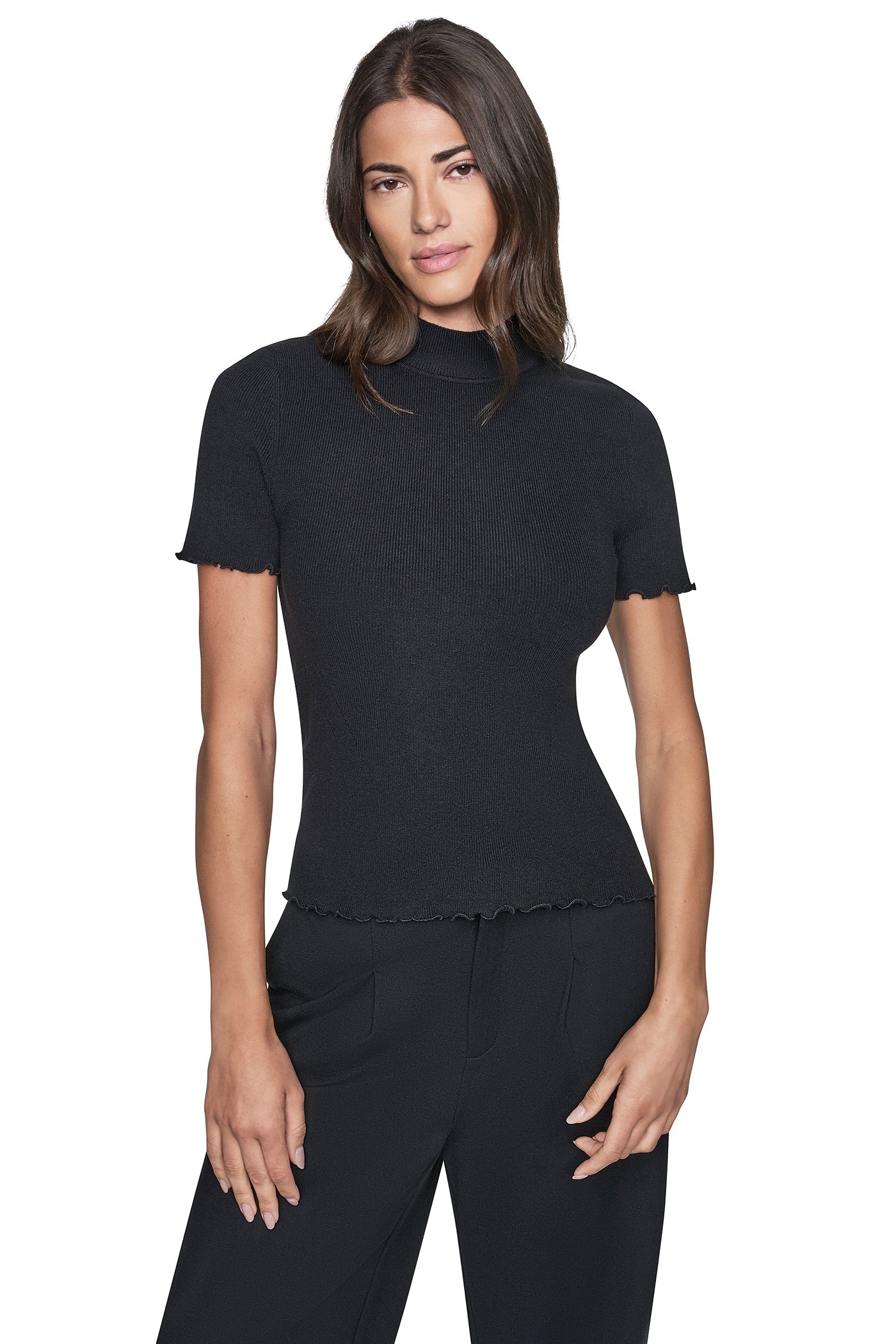MOCK NECK SWEATER