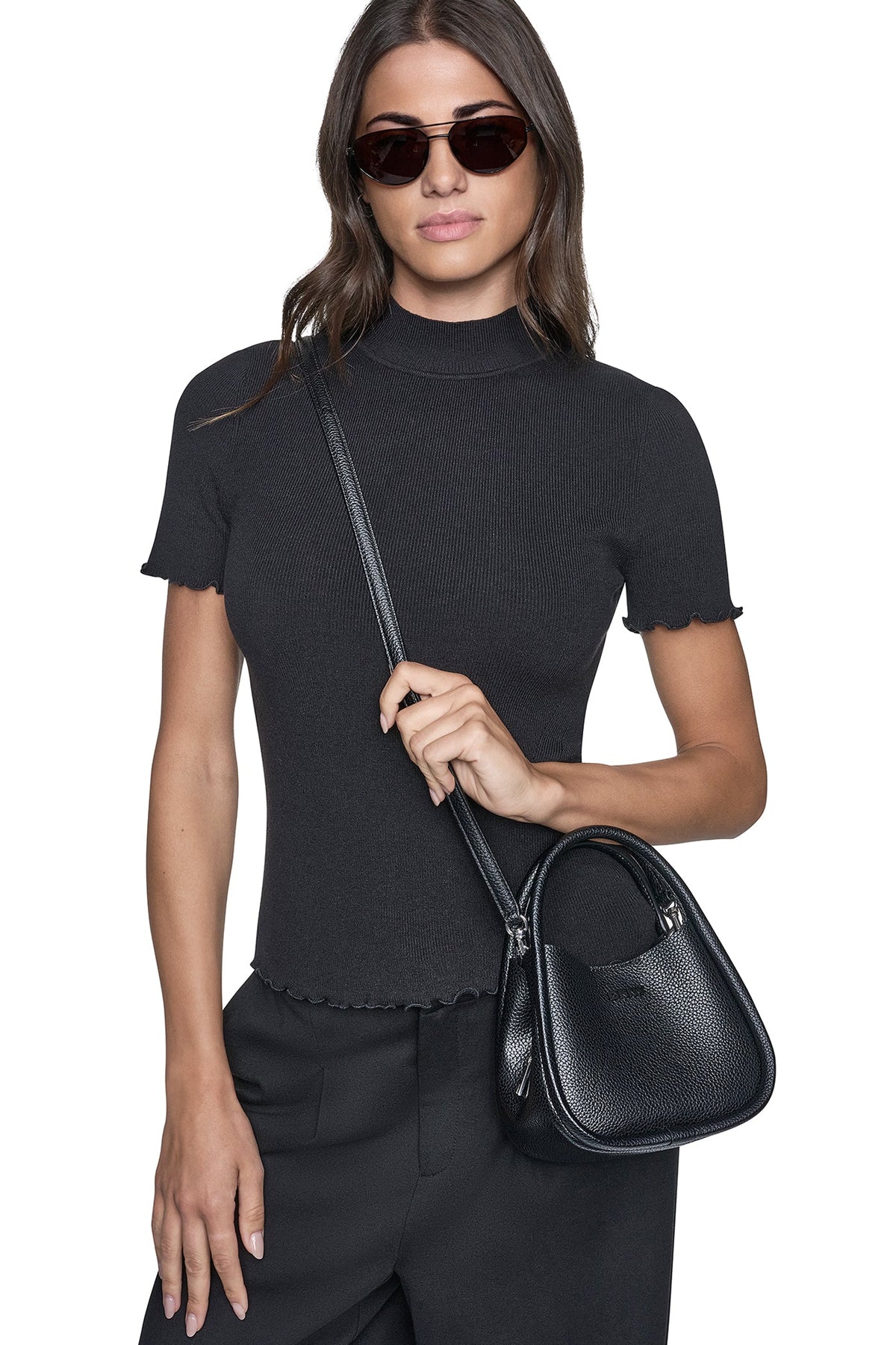 MOCK NECK SWEATER