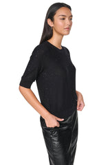 MICRO SEQUIN SWEATER