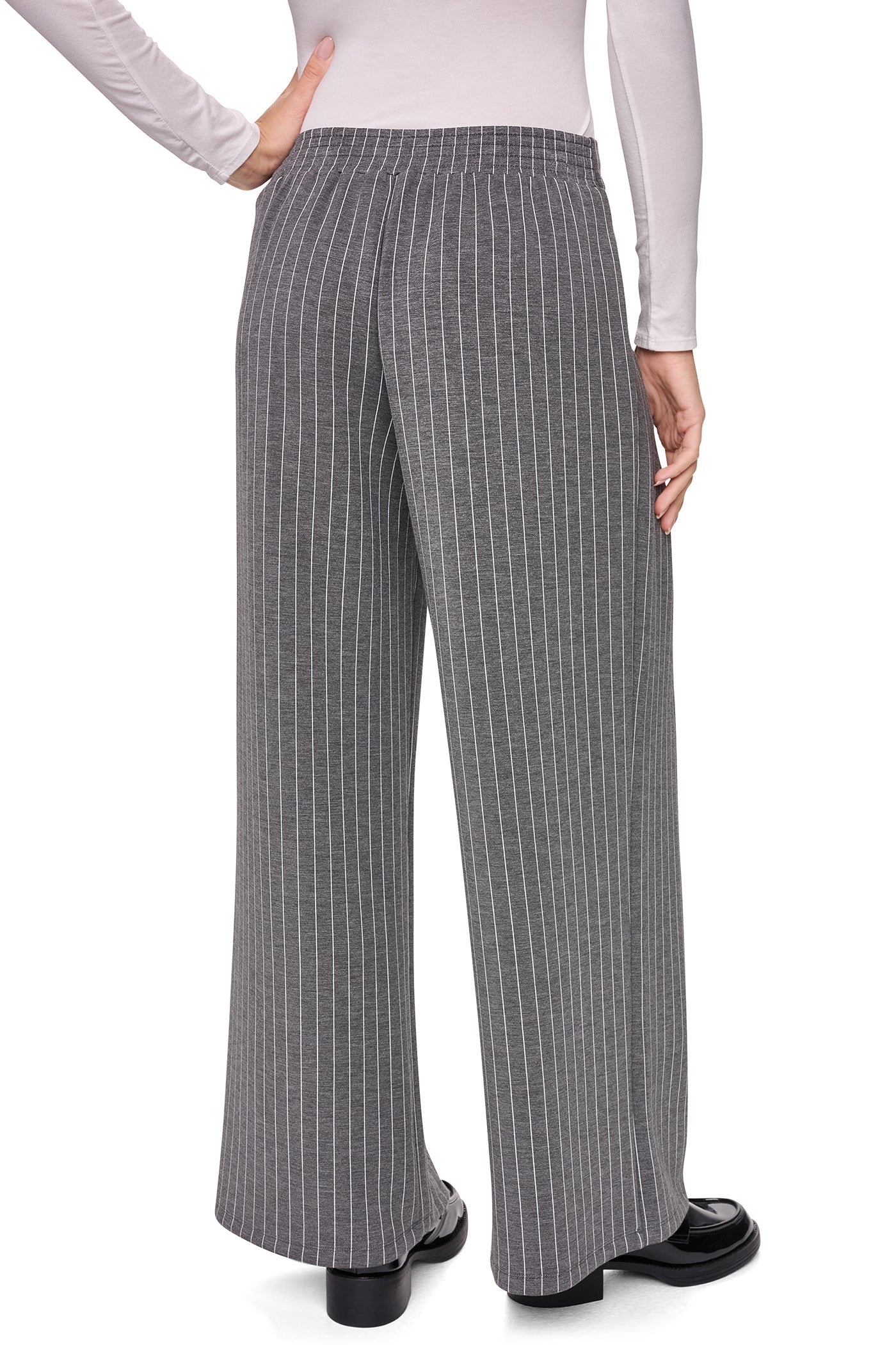 PULL-ON PINSTRIPE PANT