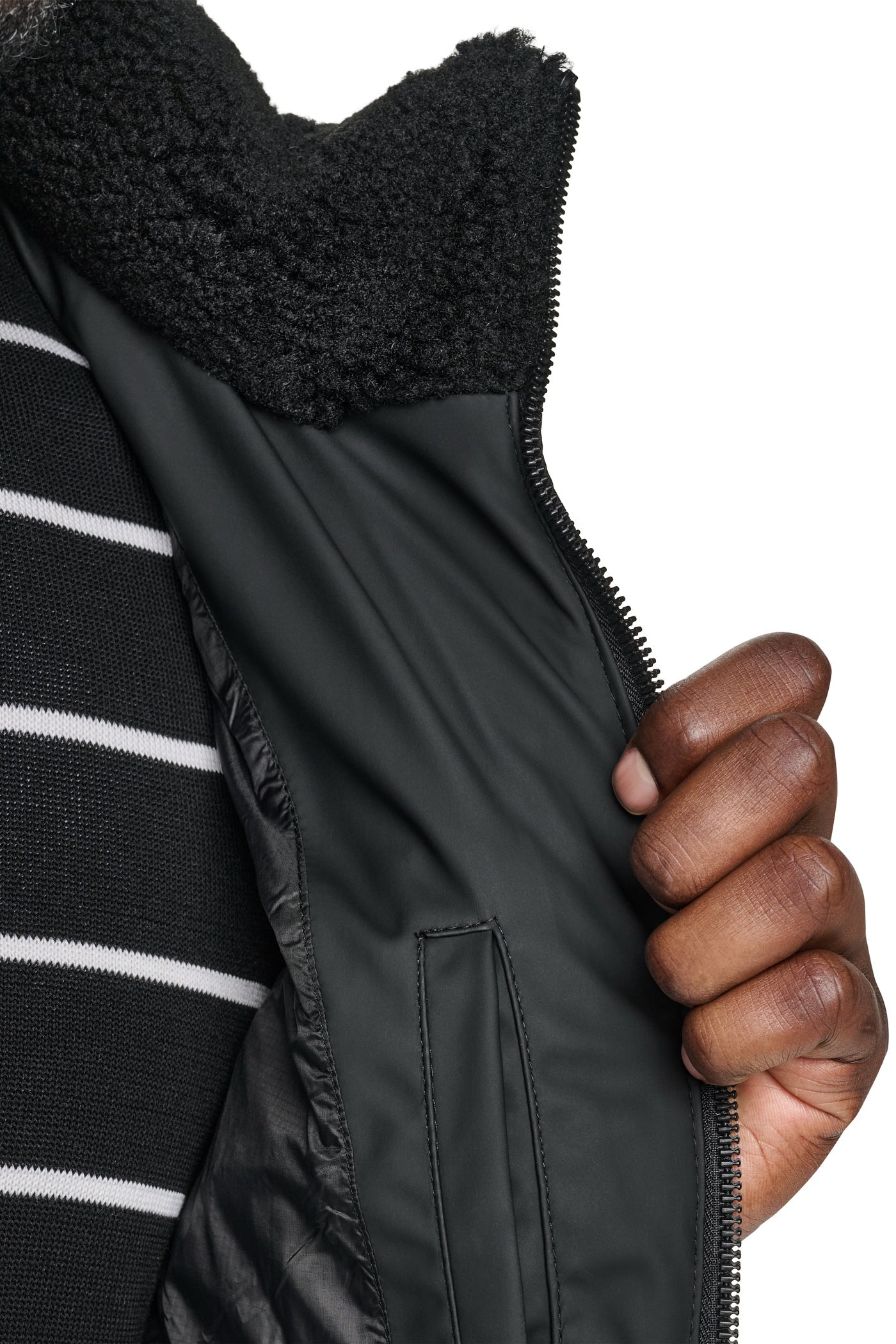 QUILTED BOMBER JACKET