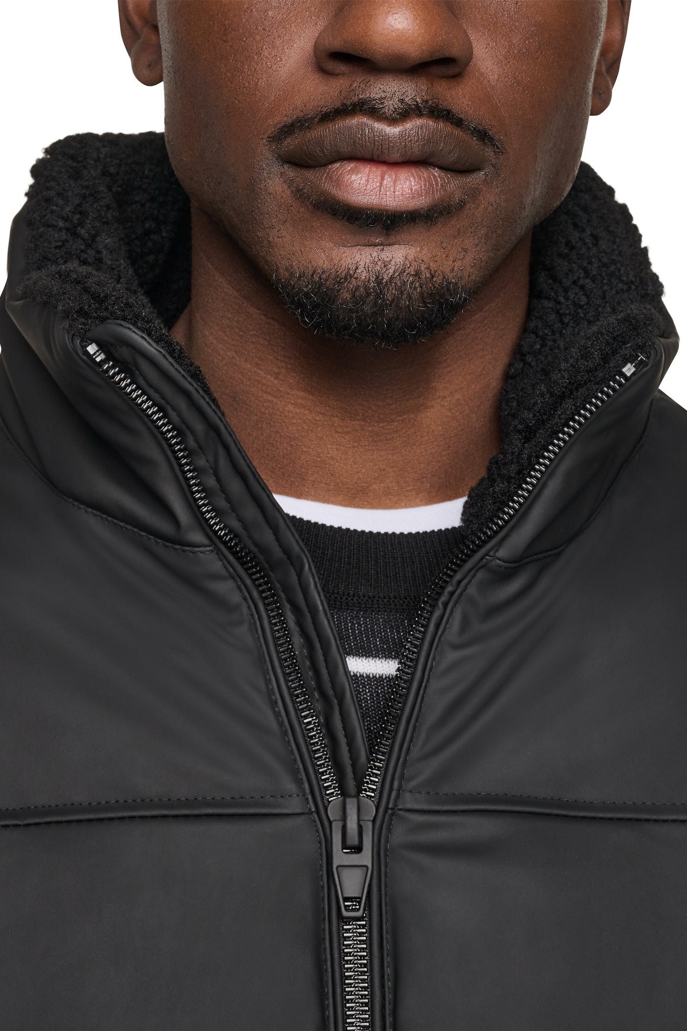 QUILTED BOMBER JACKET