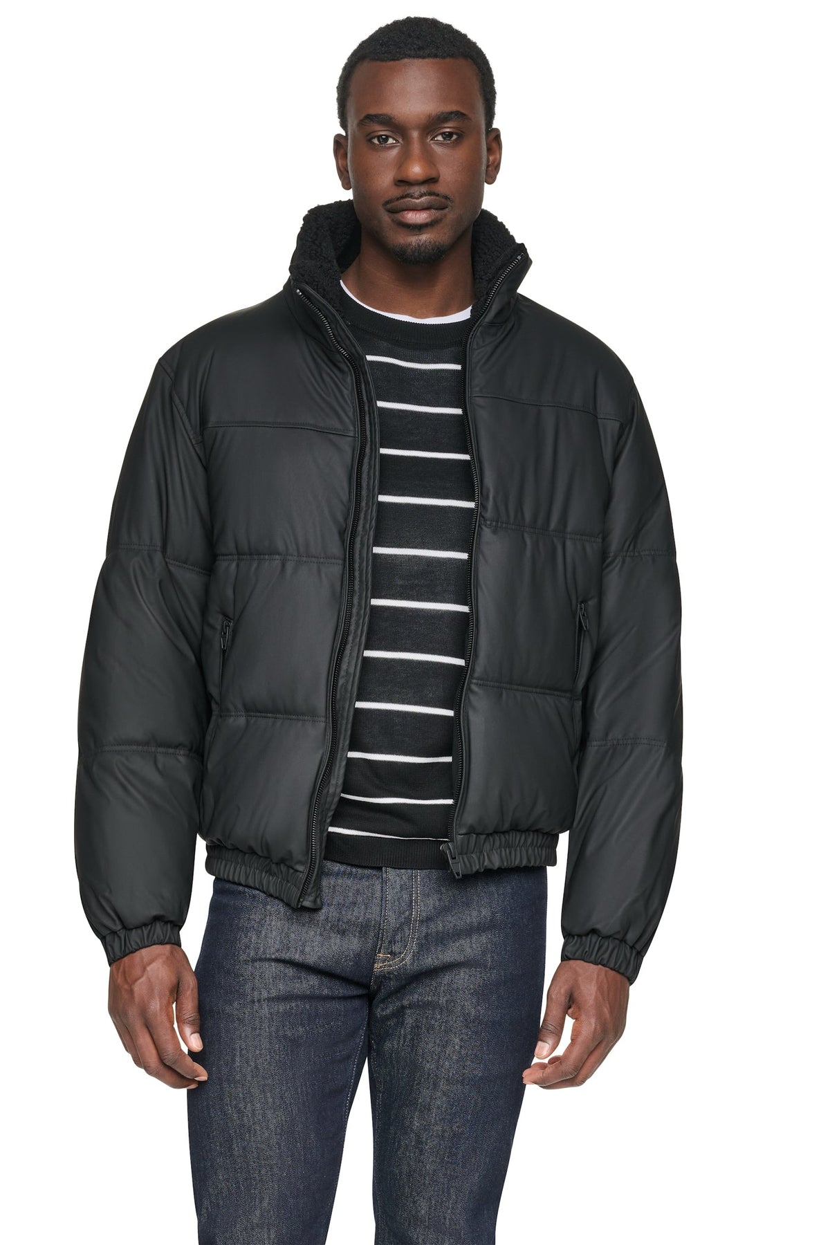 QUILTED BOMBER JACKET