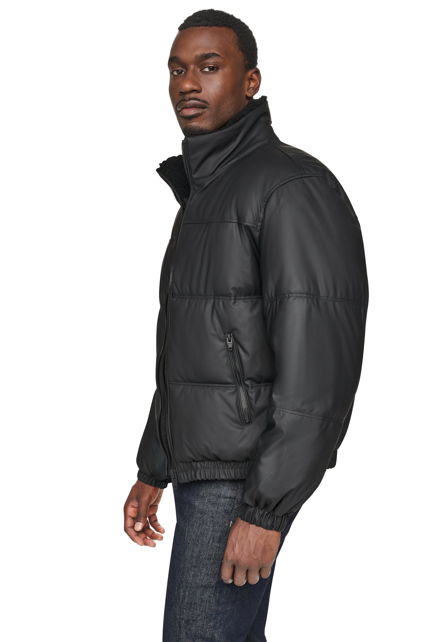 QUILTED BOMBER JACKET