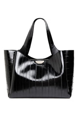 WILLA RIBBED TOTE
