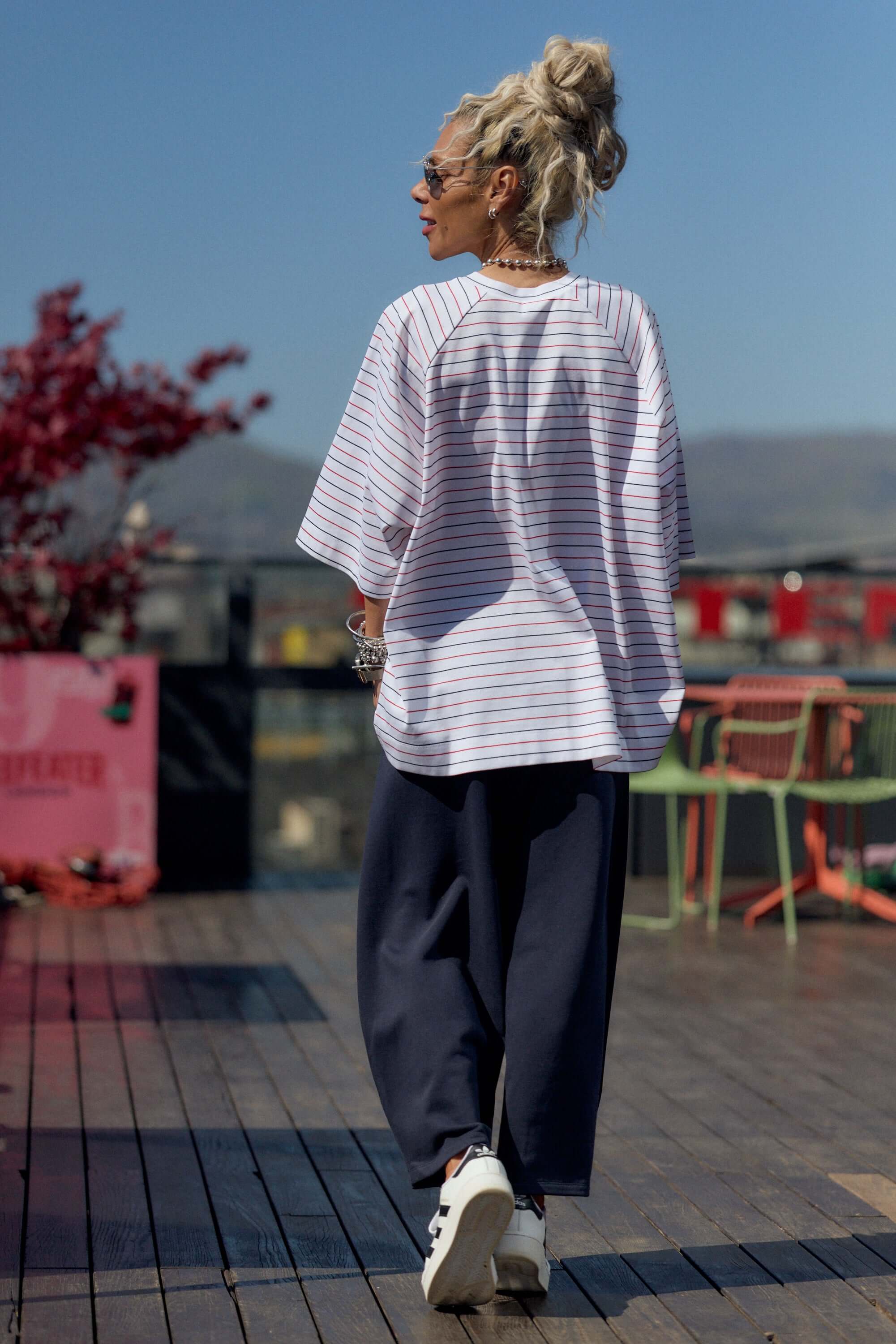 Oversized Striped T-Shirt