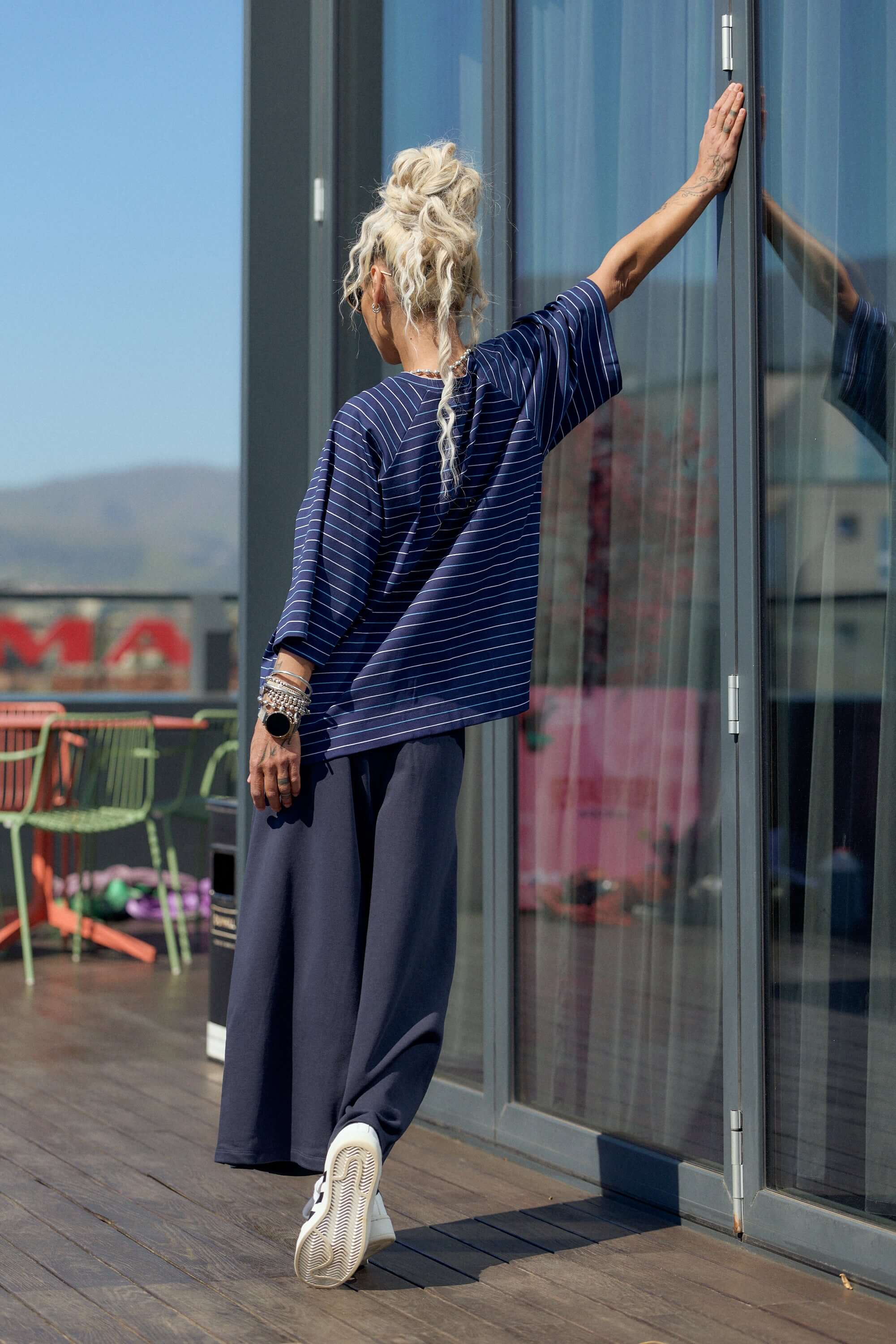 Oversized Striped T-Shirt
