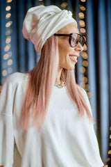 White Turban Hat
